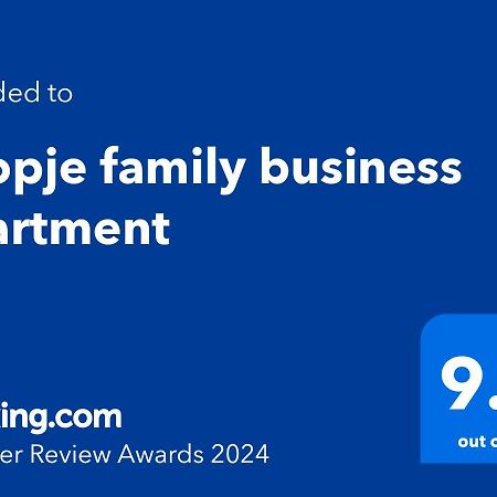 Skopje Family Business Apartment Экстерьер фото